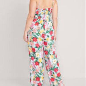 Old Navy Long Floral Jumpsuit